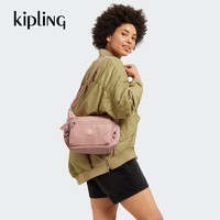 kipling 凱普林 女款輕便帆布包戶外休閑斜挎包百納牛角包|GABBIE系列