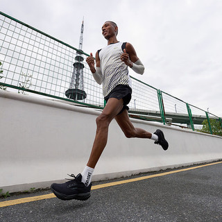 布鲁克斯（BROOKS）男子专业缓震宽楦跑步鞋Glycerin甘油21 黑色/黑色/乌木色42 黑色/黑色/乌木色（宽楦）