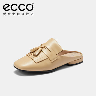 ecco 爱步 女鞋穆勒鞋拖鞋夏季外穿