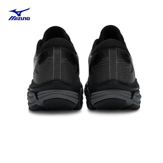 美津浓（MIZUNO）24男女城市机能慢跑鞋 支撑稳定运动跑步鞋 NOVA MIX 01/黑色 38.5