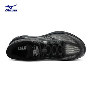 美津浓（MIZUNO）24男女城市机能慢跑鞋 支撑稳定运动跑步鞋 NOVA MIX 01/黑色 36.5