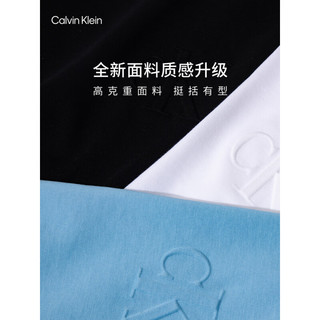 Calvin Klein【不晒系列防晒】Jeans24春夏男士户外运动凉感短袖T恤J326337 LFU-沙丘黄 XL