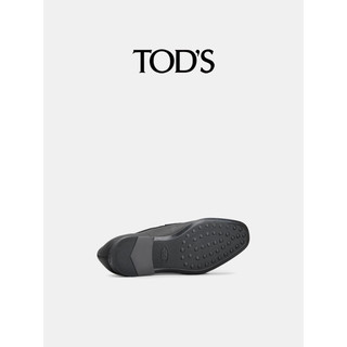 TOD'S【】2024春夏男士TIMELESS皮革乐福鞋单鞋男鞋 黑色 40.5