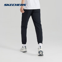 斯凯奇（Skechers）男子梭织长裤P223M085 碳黑/0018 XXL