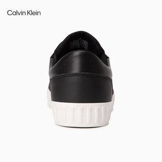 Calvin Klein Jeans24春夏男士简约撞色字母低帮运动休闲帆布鞋YM00903 0GM-太空黑 43