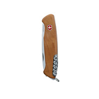 VICTORINOX 维氏 瑞士军士刀新骑士原木55 随身多功能工具刀130mm