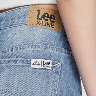 Lee【小刘鸭联名】Lee24早春新品428舒适直脚天丝女牛仔裤 （裤长30） 