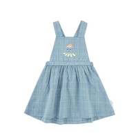 全棉时代 夏季0-3岁女宝宝双层纱布背带裙