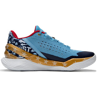 安德玛（Under Armour）库里CURRY 2 全明星LOW FLOTRO男子运动篮球鞋 3026276-402   库里2【全明星】 42.5 【270】