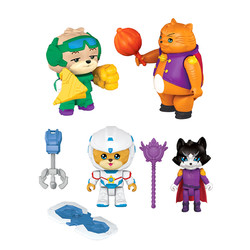 Fisher-Price 费雪 宝狄与好友玩具公仔模型角色扮演过家家玩具玩偶娃娃