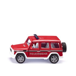 SIKU 仕高 奔馳AMGG65消防車2306兒童仿真合金車模型男孩越野車玩具擺件