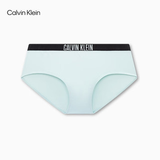 Calvin Klein内衣【风暴引力带】24春夏女提花凉感防夹臀半包臀内裤QF7793AD LKW-海盐蓝 M