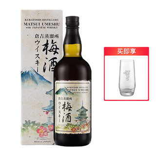 松井宝树行 松井梅酒混合威士忌配制酒700ml 日本洋酒