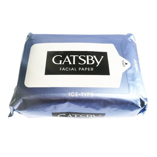 日本 杰士派 GATSBY 劲酷洁面湿纸巾 便携式冰感型    42片/盒   JD物流 42片