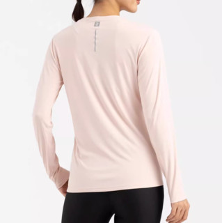 DECATHLON 迪卡侬 Ls Ts Run Sun Protect 女子运动T恤 8380664 柔雾粉  XS