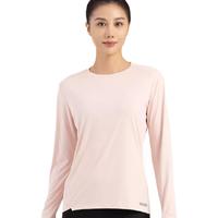 DECATHLON 迪卡侬 Ls Ts Run Sun Protect 女子运动T恤 8380664 柔雾粉  L