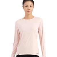 DECATHLON 迪卡侬 Ls Ts Run Sun Protect 女子运动T恤 8380664 柔雾粉  LXL