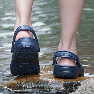 卡骆驰（crocs）男鞋女鞋 24春运动鞋经典Clog休闲户外沙滩鞋透气洞洞鞋 深蓝色 48-49