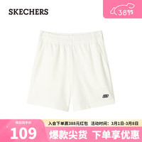 斯凯奇（Skechers）斯凯奇简约运动裤子L122W057 棉花糖白/0074 S 