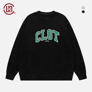 CLOT CLOTTEE by CLOT字母LOGO圆领卫衣 陈冠希主理 黑色 00L