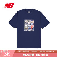 NEW BALANCE上衣24男款潮流运动休闲短袖T恤 NNY MT41598 XL