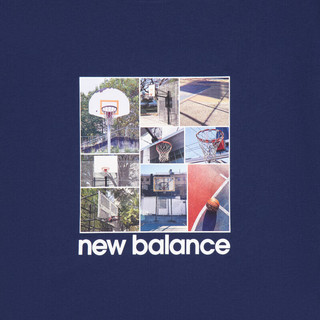 NEW BALANCE上衣24男款潮流运动休闲短袖T恤 NNY MT41598 XL