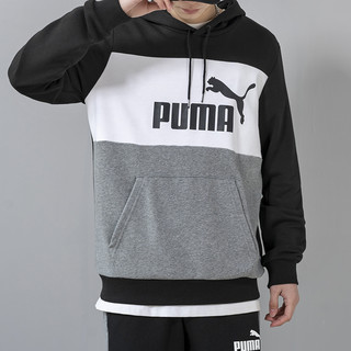 彪马（PUMA）男装 23冬季运动服跑步训练上衣舒适休闲保暖卫衣套头衫 849542-01 S(170/92A)