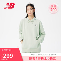 new balance 春季男女同款潮流百搭运动休闲连帽针织卫衣UT21500 SRV U4