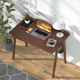 工来工往实木书桌实木电脑桌课桌中式简约办公桌写字桌成人橡木书桌F 实木电脑桌1M