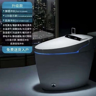 竞耐日本智能马桶一体式家用翻盖即热洗屁烘干无水箱坐便器