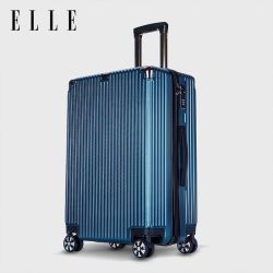 elle法国经典行李箱万向轮轻便旅行箱男女商务大容量密码箱登机箱