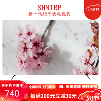 SHNIRP 电视机 50/55/60/65/70/75/86/100/英寸超大屏高清无边框网络语音投