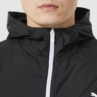 彪马（PUMA）男装 2024春季运动服训练跑步休闲时尚连帽夹克外套 849499-01 3XL(195/112A)