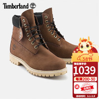 Timberland添柏岚马丁靴男鞋踢不烂户外徒步鞋耐磨防水皮革高帮靴A62KN A62KN968/深棕色 44.5