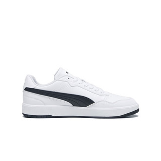 彪马（PUMA） 男女同款休闲鞋 COURT ULTRA LITE 389371 白-黑色-06 38.5