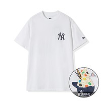 NEW ERA 纽亦华 春夏MLB NY冰淇淋创意印花短袖T恤情侣同款简约穿搭潮