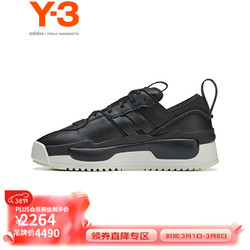 Y-3 y3 RIVALRY 秋冬新款男士板鞋休闲鞋情侣款39ID5431 黑色 8.5 42  2/3
