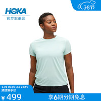 HOKA ONE ONE 女款春夏专业跑步短袖T AIROLITE RUN SHORT SLEEVE 碧空色 S