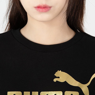 彪马（PUMA）女装上衣 24春季自营运动服跑步训练舒适休闲时尚套头衫 670945-01 L