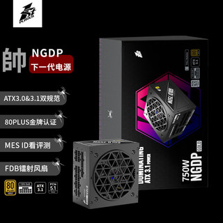 1STPLAYER 首席玩家 NGDP 金牌（90%）全模组ATX电源 750W