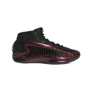 adidas 阿迪达斯 A.E.1 中性篮球鞋 IF1858 黑/暗红 44.5