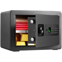 88VIP：deli 得力 包邮Deli/得力保管箱家用小型迷你保险柜电子密码指纹隐藏保管
