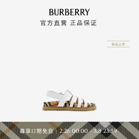 BURBERRY 博柏利 童鞋 皮革凉鞋80789121 35