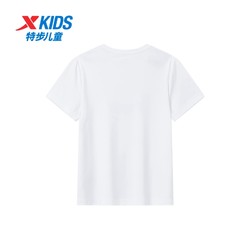 XTEP 特步 儿童速干短T男童童装2024夏季新款中大童短袖T恤夏装运动上衣
