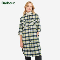 Barbour 巴伯尔 Lunan女士早春纯棉格纹长袖连衣裙 格子 10