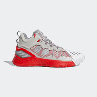 adidas 阿迪达斯 罗斯SOC签名版中帮专业篮球运动鞋 灰/白/红