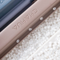 茶花（CHAHUA）茶花收纳箱有滑轮整理箱带把手有盖旅行箱衣服玩具收纳整理储物箱 其他容量和颜色组合可联系客服