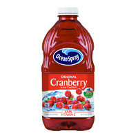 优鲜沛 原味蔓越莓果汁1.89L*2进口饮料调酒