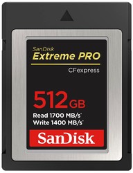 SanDisk 闪迪 512GB B型 Extreme PRO Cfexpress 存储卡-SDCFE-512G-GN4NN