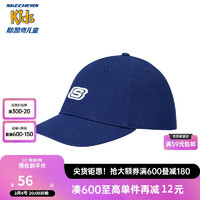 SKECHERS 斯凯奇 男女童时尚棒球帽冬季儿童简约百搭纯色鸭舌帽L423K116